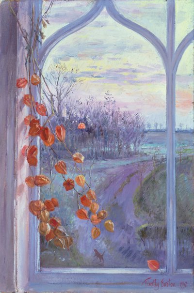 Lanternes au Coucher du Soleil - Timothy Easton